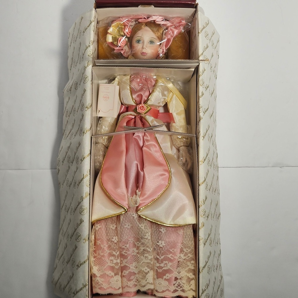 Knowles The Elegance of the Victorian Lady Porcelain Doll Ashton-Drake NIB